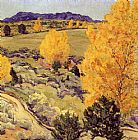 Walter Ufer Panoramic Landscape painting